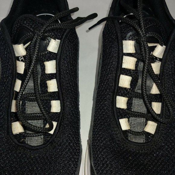 Nike Air Max Estrea Womens 9 Black Athletic Shoes Black White - Picture 11 of 11